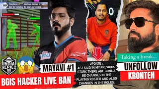 BGIS HCKER Live Ban 😱 CrossKill Godlike Disband 💔 Neyoo Mayavi [upl. by Amer]