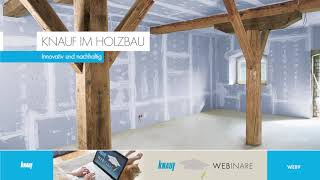 WEB9 Knauf im Holzbau – Innovativ und nachhaltig [upl. by Atled37]