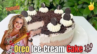 Let’s make an Oreo ice cream cake Yummy  Sugar Shack With Mrs Munson [upl. by Aynor]