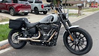 Harley Davidson 2021 street bob 114 mod update [upl. by Nedra78]