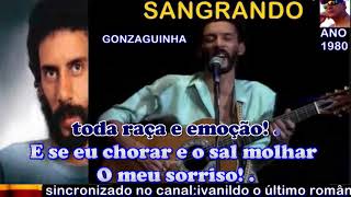 Sangrando  Gonzaguinha  karaoke [upl. by Bouchard]