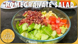 Pomegranate Salad  Quick and Easy Healthy Recipe [upl. by Swayne484]