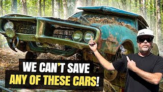 MUSCLECARS LEFT FOR DEAD IN THE WOODS AND THE OWNER WONT SELL [upl. by Delos]