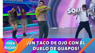 ¡Tremendo taco de ojo en el Duelo de Guapos  Programa 8 de octubre 2024 PARTE 2  Venga La Alegría [upl. by Baskett]