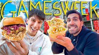 Mangiamo tutti gli STREETFOOD alla Milano GamesWeek con GiovanniFois [upl. by Darci]