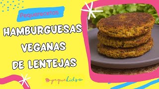 💚 HAMBURGUESAS VEGANAS EN LICUADORA 😋 RECETA FACIL [upl. by Kehr]