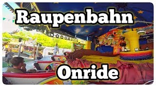 Raupenbahn  Nachtigall Onride Video Frühlingsvolksfest Zwickau 2018 [upl. by Wulfe]