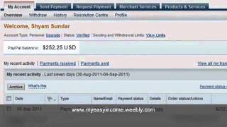 How to receive money from ClixSense via Paypal [upl. by Pazia41]