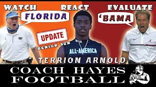 Florida and Alabama are in a fight for a top safety  Terrion Arnold Senior Highlights WRE Update [upl. by Meave622]