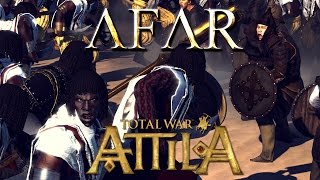 Death From Afar Raidmasters vs You Are Warriors  Total War Attila Mechanics [upl. by Annodam]