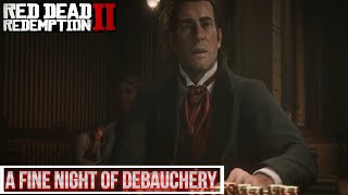 Red Dead Redemption 2 Chapter 4 A Fine Night Of Debauchery  Gold Medal  pc pcgaming [upl. by Yssim]