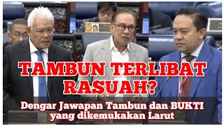 Parlimen 🔴 Tambun anggap Kontrak kepada BEKAS SETIAUSAHANYA adalah isu REMEH ❗🔴 [upl. by Aissyla]