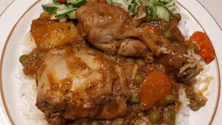 Chicken Stew Daube de Poulet [upl. by Zwart]