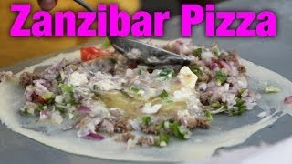 Zanzibar Pizza  Who invented this ridiculous combo [upl. by Lilla]