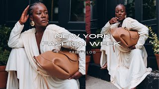 NEW YORK FASHION WEEK PREP VLOG NO GATEKEEPING HERE  Frilancy Hoyle [upl. by Omor]