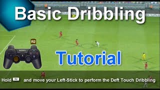 PES 2013  Basic Dribbling Tutorial [upl. by Mialliw260]