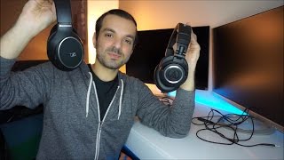 Audio Technica ATHM50x vs Sennheiser HD 558  Best Headphones Under 200 [upl. by Henrietta]