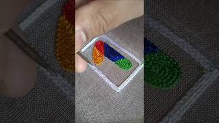 Hand Embroidery in Google one apps shorts viralvideo youtubeshorts [upl. by Atimed]