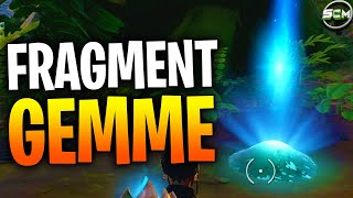 RAMASSER DES FRAGMENTS DE GEMMES DANS DES TAS DE TERRE FORTNITE EMPLACEMENT FRANGMEN GEMME FORTNITE [upl. by Ezri]