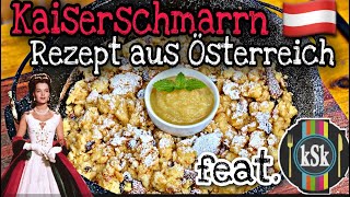 Kaiserschmarrn Ultimative Süßspeise nach Rezept von kein Stress kochen aus dem Dutch Oven [upl. by Nava]