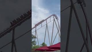 Diamondback Roller Coaster at Kings Island [upl. by Ruyle586]