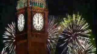 London Fireworks on New Years Day 2009  New Year Live [upl. by Nivrae751]