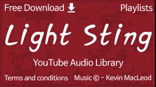 Light Sting  YouTube Audio Library [upl. by Diarmuid]