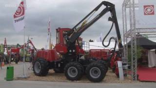 Harvester und Forwarder  Forstmaschinen XXL auf der Interforst 2010 MesseLIVE [upl. by Atiuqiram]