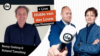 De Ondernemer Live met cohost Hidde van der Louw ceo Plutosport [upl. by Hillegass387]