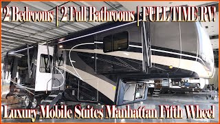 Luxury Full Time RV 2024 Mobile Suites Manhattan by DRV Suites  Couchs RV Nation  5th Wheel Review [upl. by Elvyn]