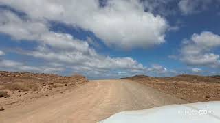 Timelapse  Mancha Blanca to Playa de la Madera Lanzarote Island 30924 [upl. by Youlton]