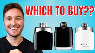 Fragrance BATTLE 🥊 Montblanc Legend EDT Vs EDP Vs SPIRIT [upl. by Rog]