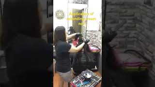 rebonding haircolor hairstyle haircut Ahyonz [upl. by Lisabet901]