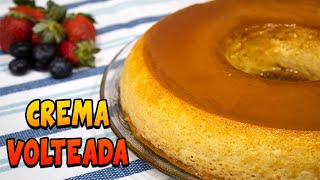 😱Cómo Preparar una CREMA VOLTEADA🍮 PERUANA 🇵🇪  Victoria Abanto [upl. by Estas]