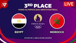 🔴 EGYPT vs MOROCCO  3RD PLACE MENS FOOTBALL PARIS OLYMPICS 2024 Preview amp Predictions Bronze Medal [upl. by Filemon375]