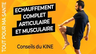 Échauffement articulaire et musculaire 7min 9 exercices avant le sport [upl. by Hadwin979]