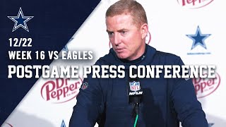 Jason Garrett Postgame Press Conference Thoughts on Eagles Loss  Dallas Cowboys 2019 [upl. by Nyra]