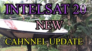 INTELSAT 20 68E CHANNEL UPDATED [upl. by Ynnaffit883]