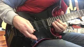 Ibanez Roadstar RG440 1986 through Strymon Iridium [upl. by Ilrac]