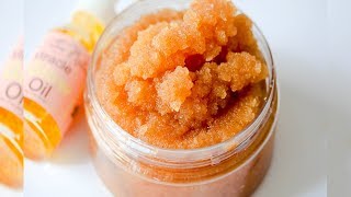 Pumpkin Spice Exfoliating Body Scrub DIY Making a Pumpkin Spice Sugar Scrub DIY skincare [upl. by Truk]