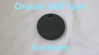 Chipolo ONE Spot Teardown [upl. by Alrak]