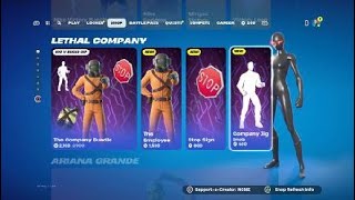 New Lethal company skin in Fortnite [upl. by Oly911]