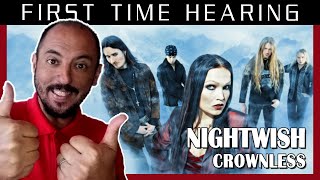 FIRST TIME HEARING CROWNLESS  NIGHTWISH REACTION [upl. by Elyak]