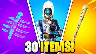 30 Fortnite Items TRYHARDS LOVE [upl. by Rihsab745]