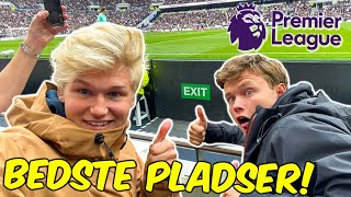 SIDDER PÅ RÆKKE 1 TIL PREMIER LEAGUE KAMP [upl. by Jefferey]