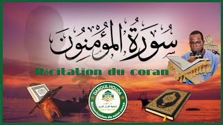 récitation du coran belle voix sourate AlMuminunruqiyaislam lecture du coranAllahDieuislamic [upl. by Leber]