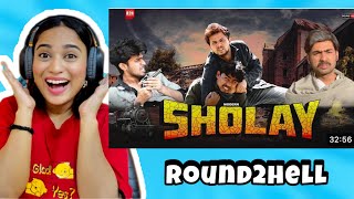 Sholay  Round2hell  R2h Old Video Vibes  Reaction [upl. by Aholla]