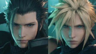 Cloud copying Zacks behaviour  Final Fantasy 7 Remake [upl. by Hardigg]