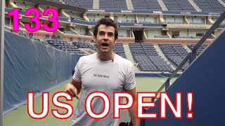 I WENT INSIDE ARTHUR ASHE STADIUM AT THE US OPEN [upl. by Anola]