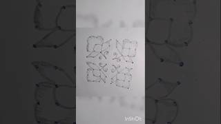 8dots simple rangoli [upl. by Yelrac]